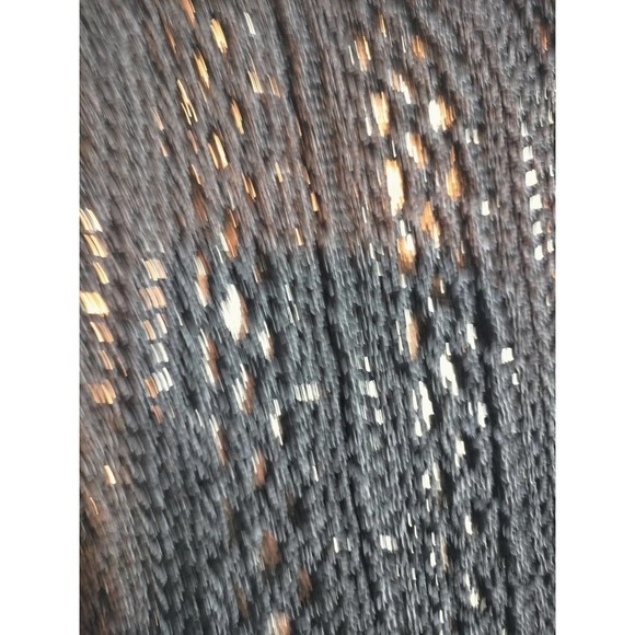 The Sak Collective black crochet bucket shoulder purse like new med-lg - Picture 2 of 6